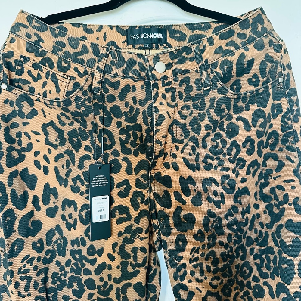 Leopard Print Pants - Picture 6 of 7